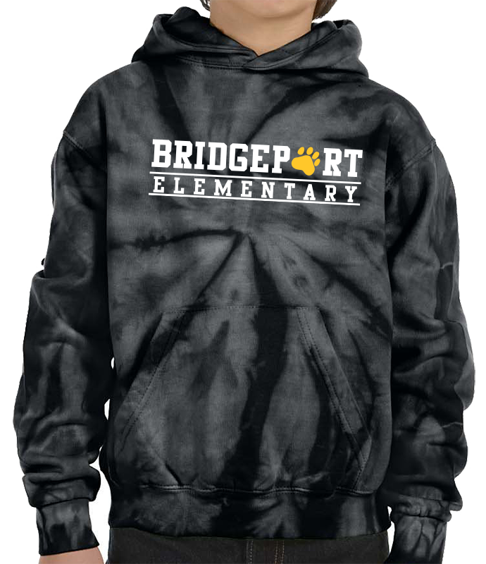 3. Bridgeport ES Tie-Dye Hooded Sweatshirt -NAVY